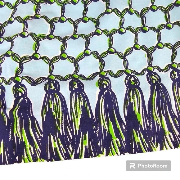 Lilly Pulitzer Bowen dress Cameo White Macrame Me Strapless dress Size 6 - Picture 8 of 13